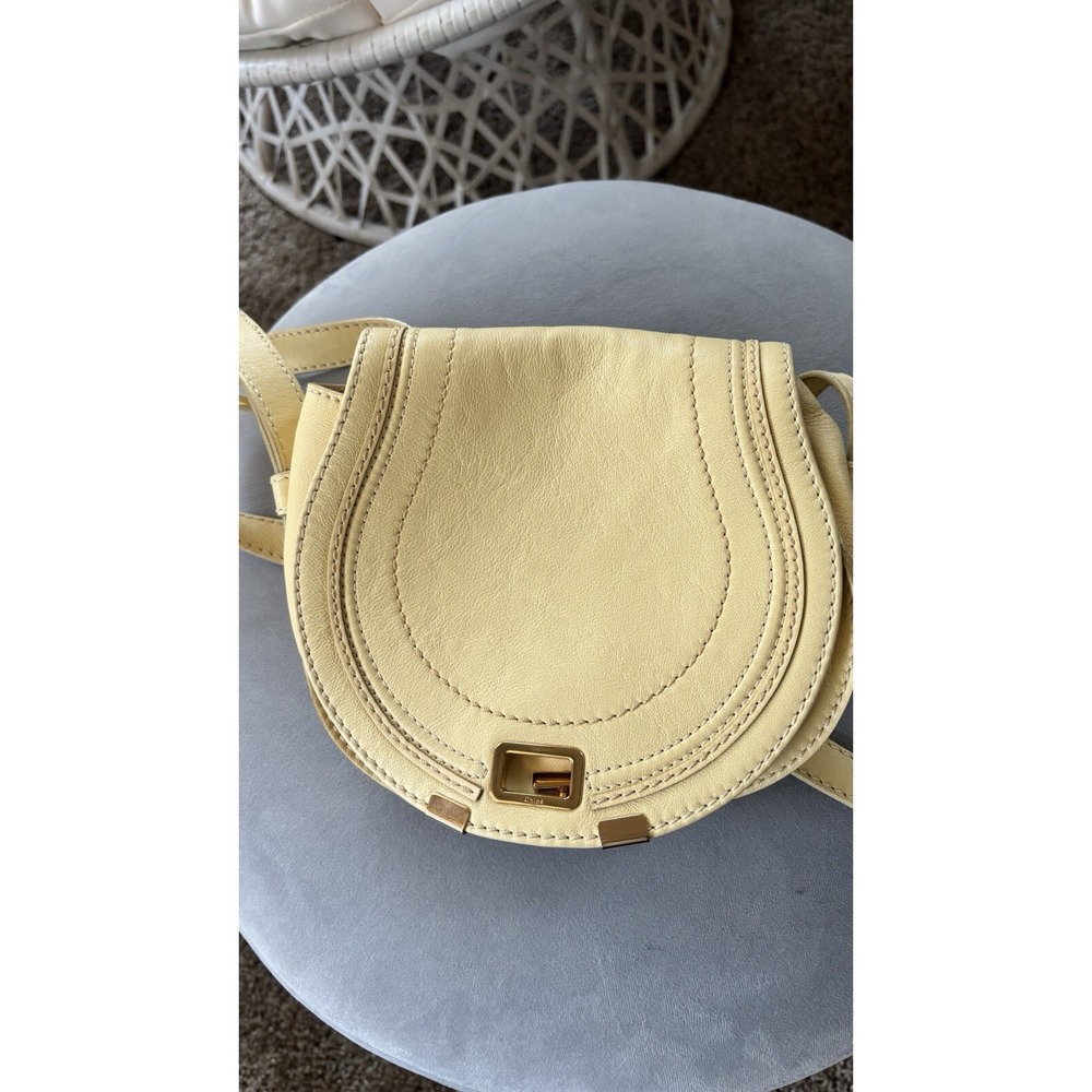 Chloe Mini Marcie Turn lock Bag Purse Crossbody